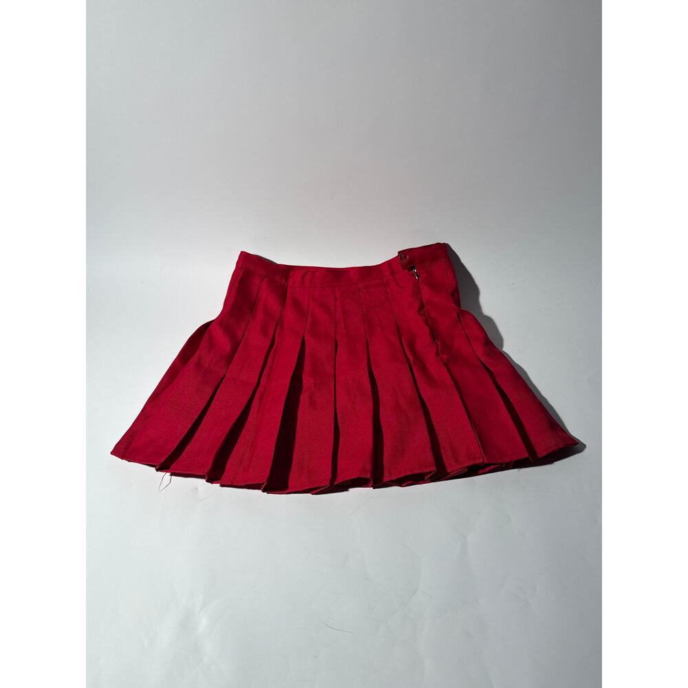 Forever 21 pleated red skort medium